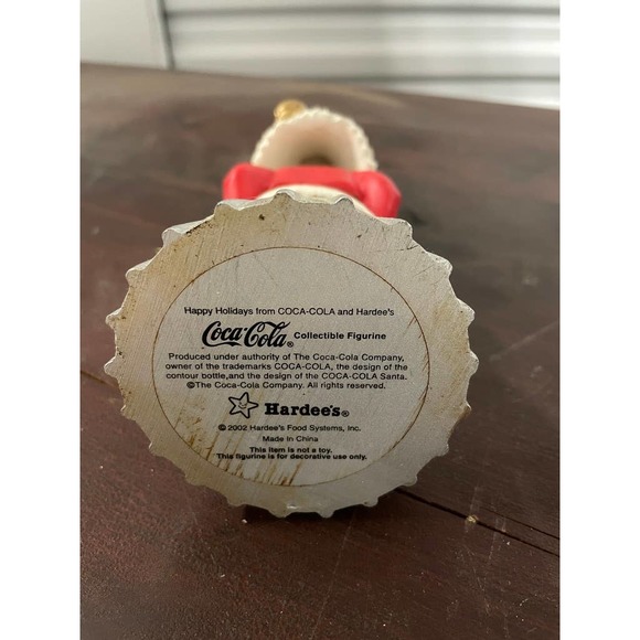 Coca-Cola Santa Bobblehead (Hardees Restaurant) - Picture 3 of 7